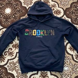 Brooklyn x vinnies pullover -navy blue